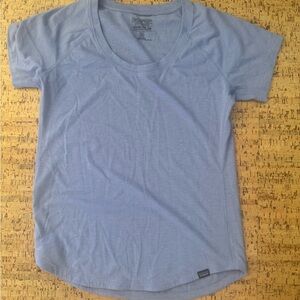 Patagonia Capilene Cool Trail Blue Tee